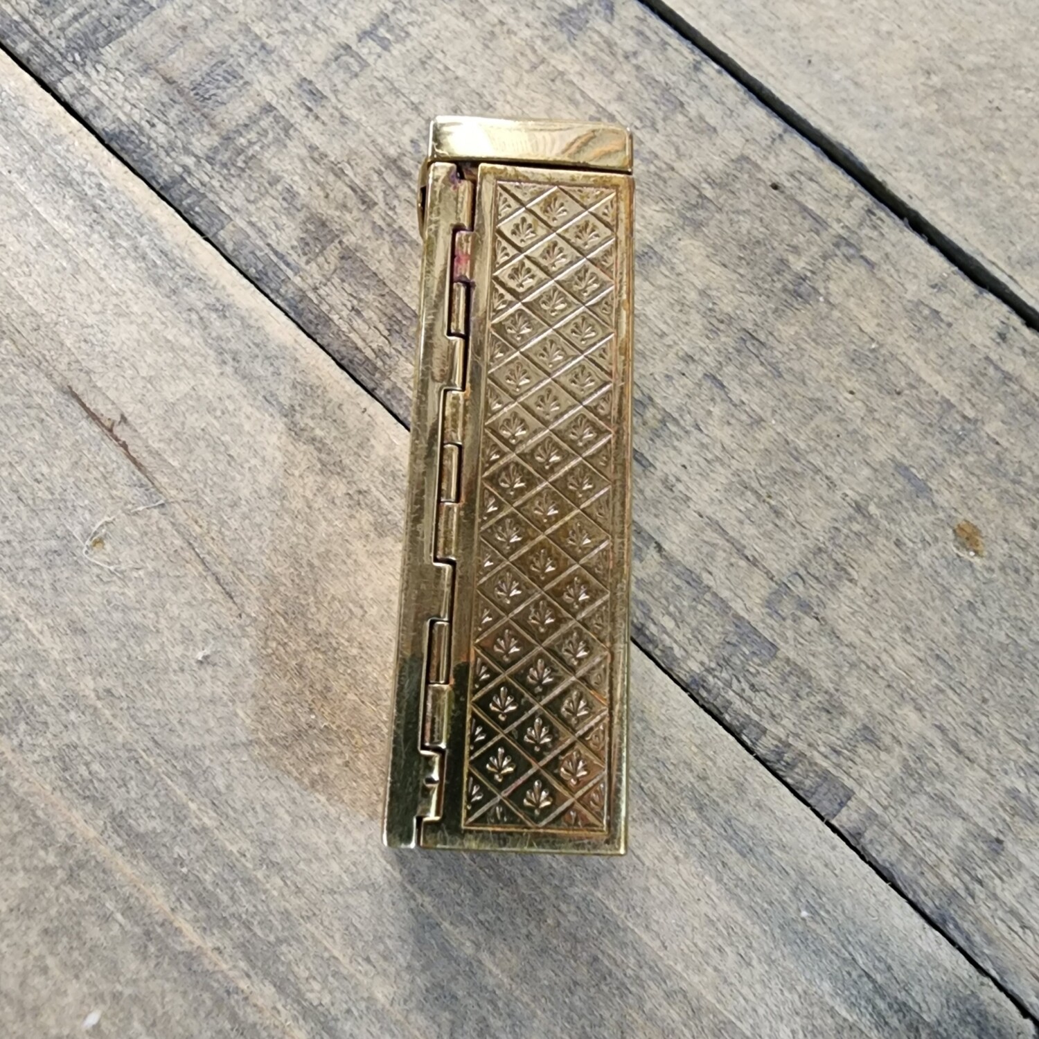 VINTAGE LIPSTICK & MIRROR CASE