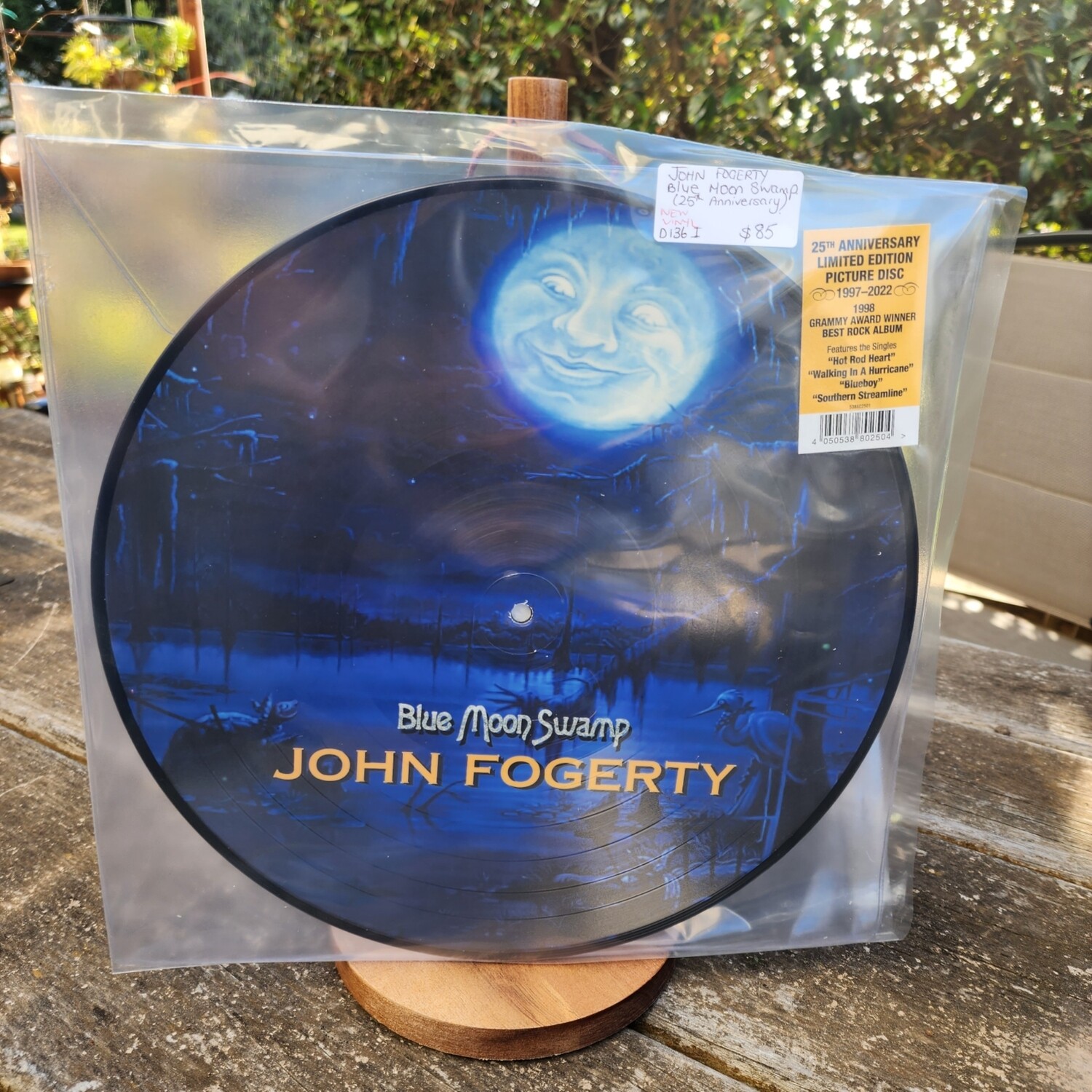 JOHN FOGERTY  BLUE MOON SWAMP LTD EDITION PICTURE DISC  NEW VINYL