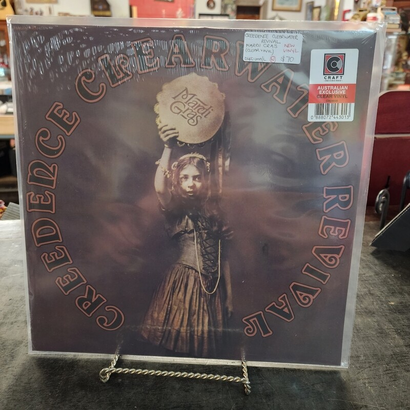 CREEDENCE CLEARWATER REVIVAL   MARDI GRAS NEW VINYL