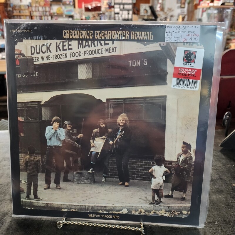 CREEDENCE CLEARWATER REVIVAL  WILLY AND THE POOR BOYS NEW VINYL