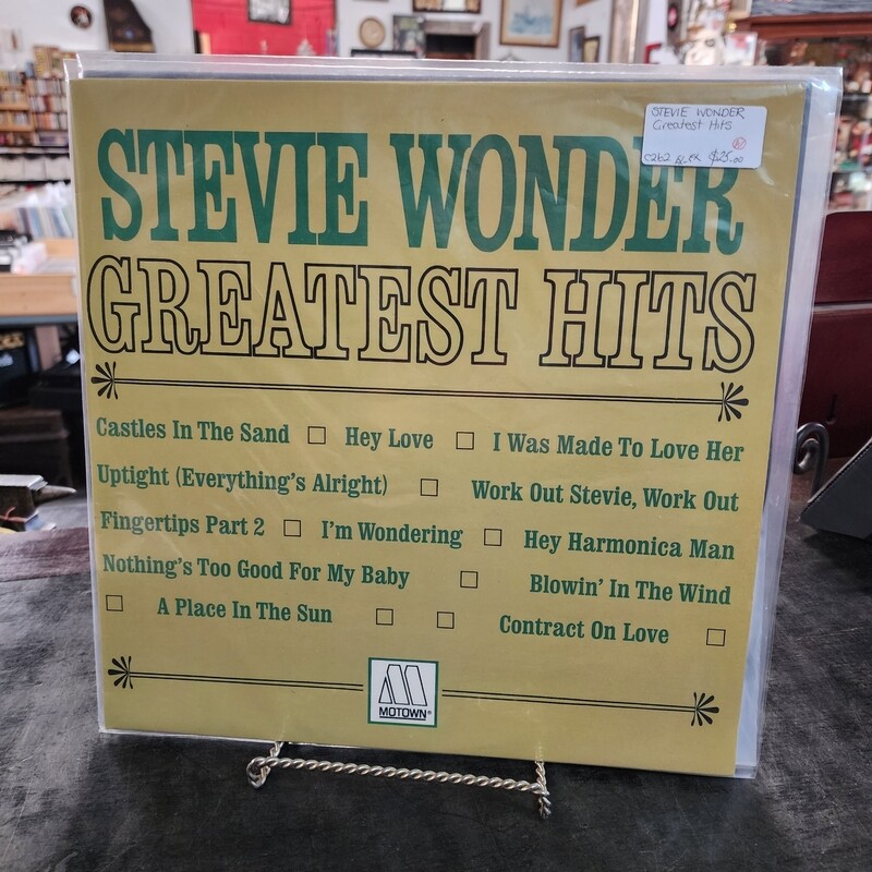 STEVIE WONDER GREATEST HITS