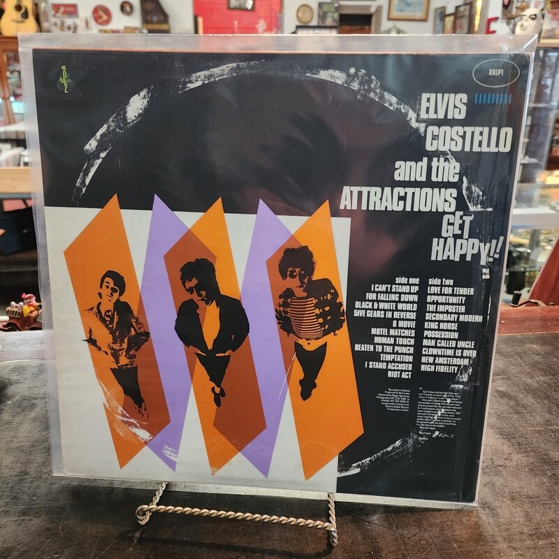 ELVIS COSTELLO AND THE ATTRACTIONS  GET HAPPY