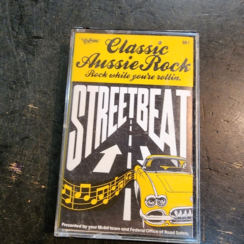 STREET BEAT CLASSIC AUSSIE ROCK CASSETTE STREET BEAT CLASSIC AUSSIE ROCK CASSETTE