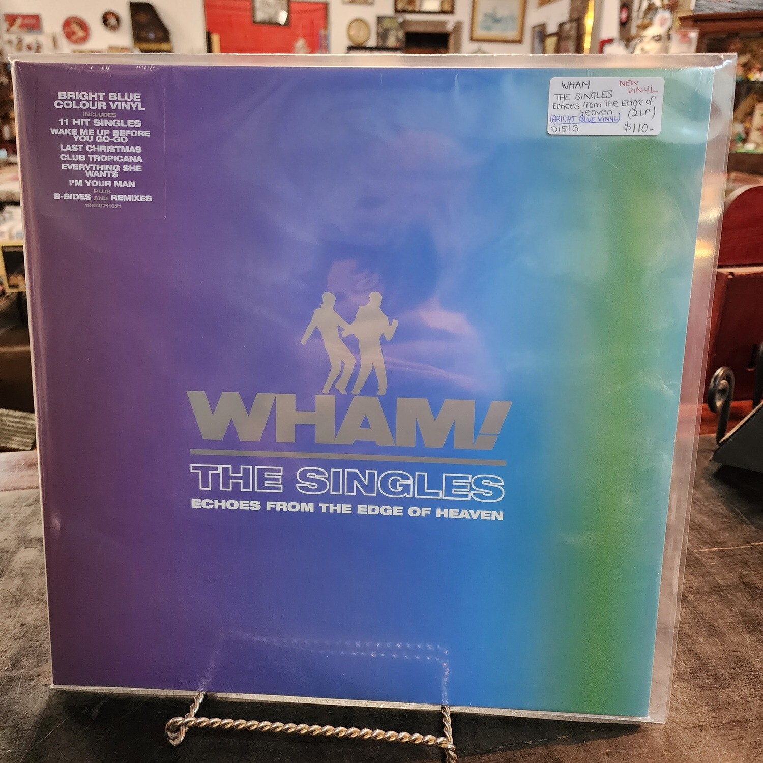 WHAM ECHOES FROM THE EDGE OF HEAVEN NEW 2LP BLUE VINYL