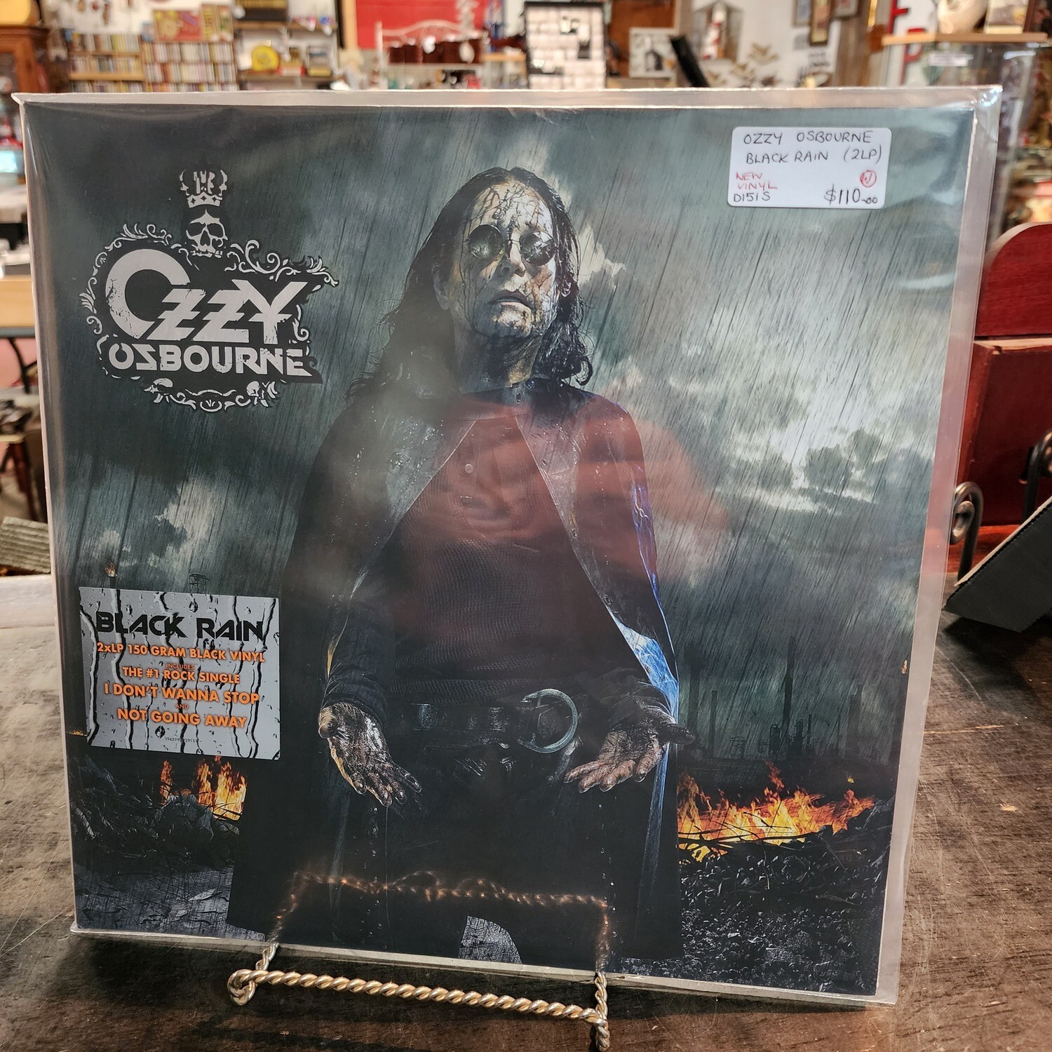 OZZY OSBOURNE BLACK RAIN 2LP NEW VINYL