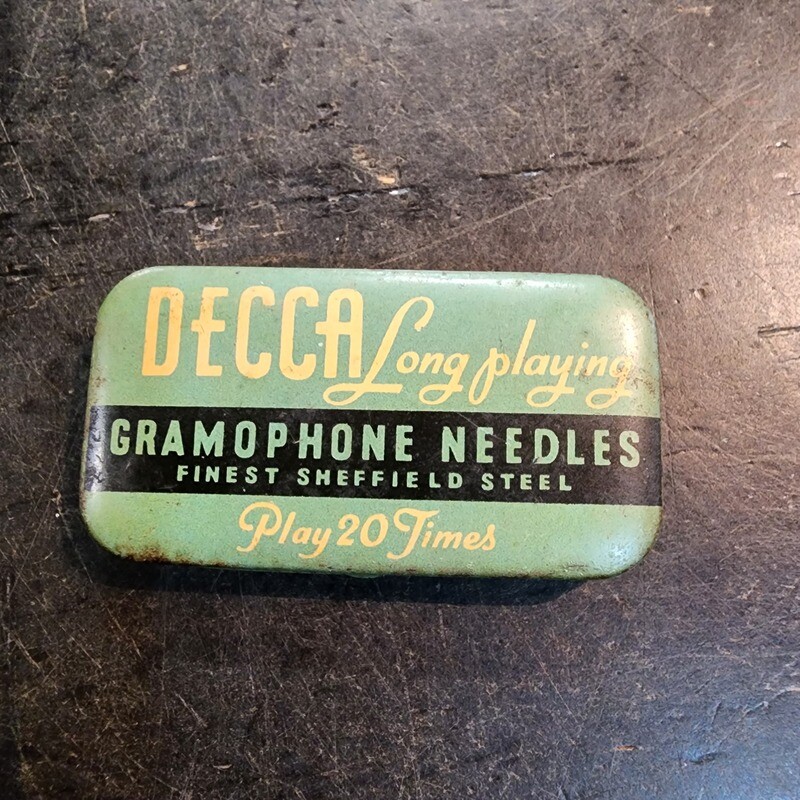 DECCA GRAMOPHONE NEEDLES TIN