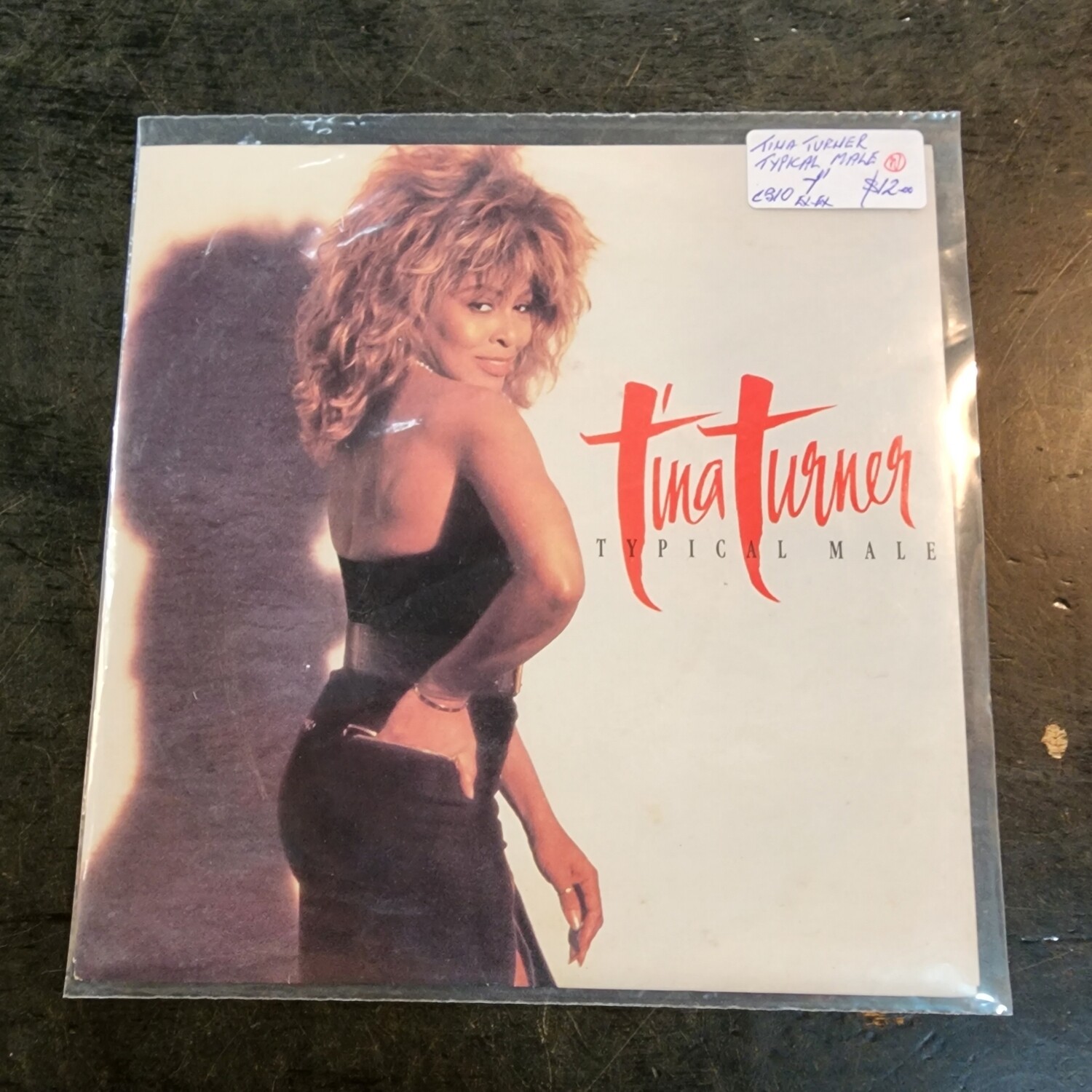 TINA TURNER TYPICAL MALE 7 TINA TURNER TYPICAL MALE 7"SINGLE