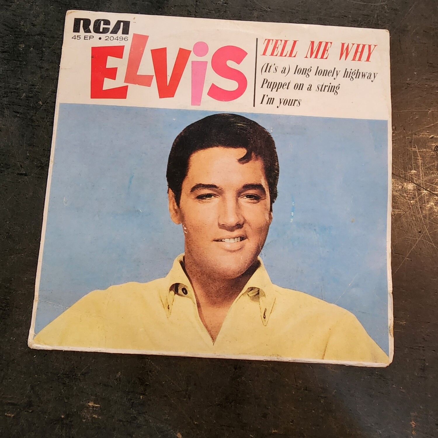 ELVIS TELL ME WHY 7" SINGLE/EP