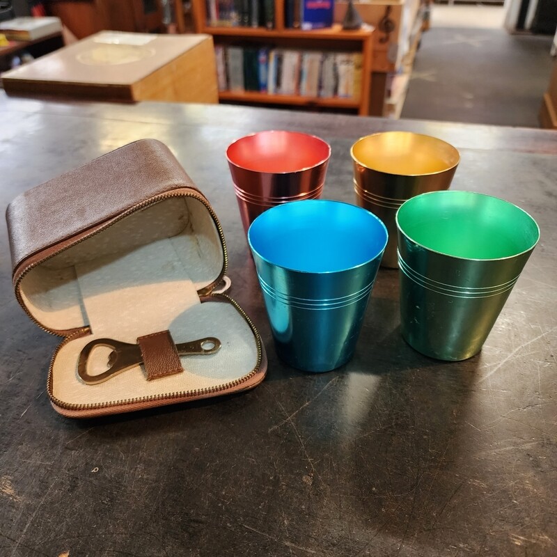 RETRO ANODISED TRAVEL CUP SET