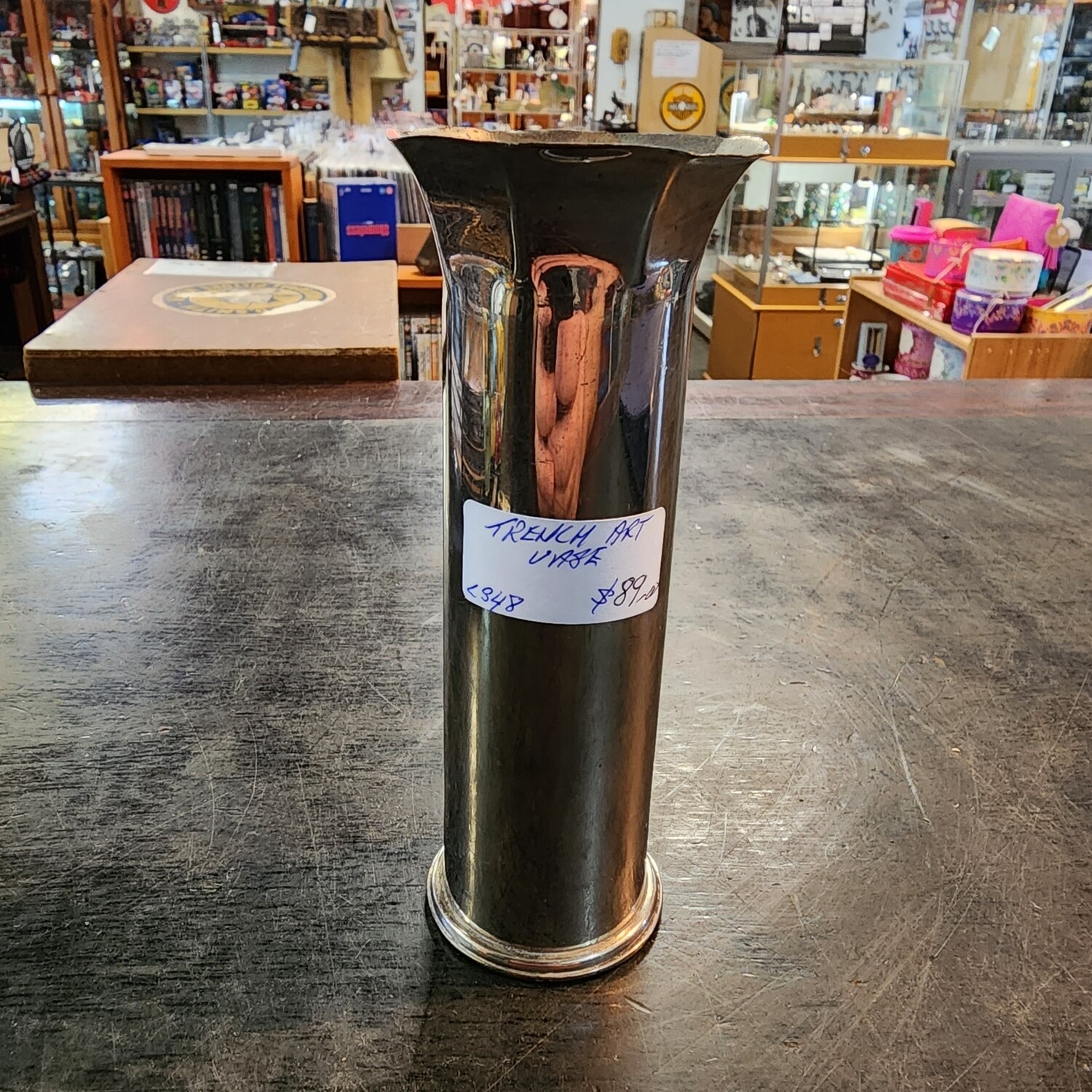TRENCH ART VASE