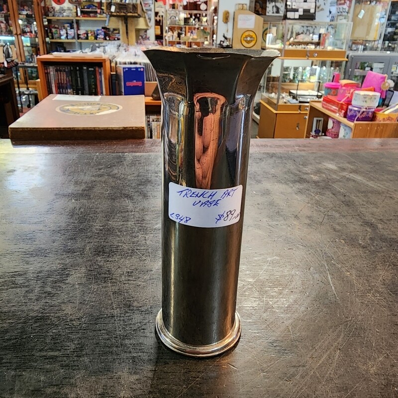 TRENCH ART VASE