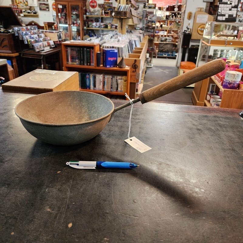 LARGE GALVANIZED LADLE