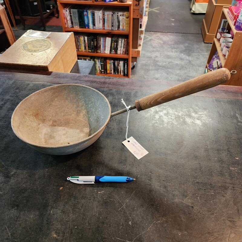 LARGE GALVANIZED LADLE