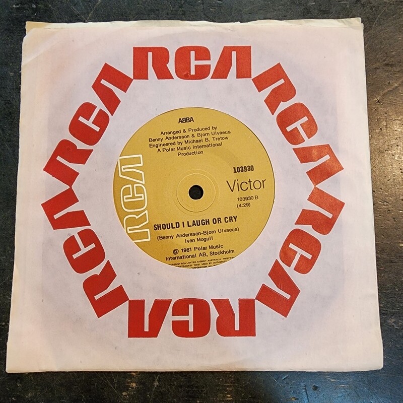 ABBA  ONE OF US 7"SINGLE