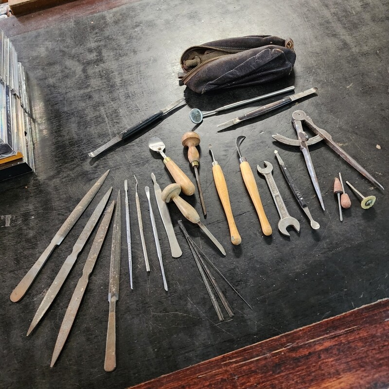 OLD DENTURE MAKING TOOLS