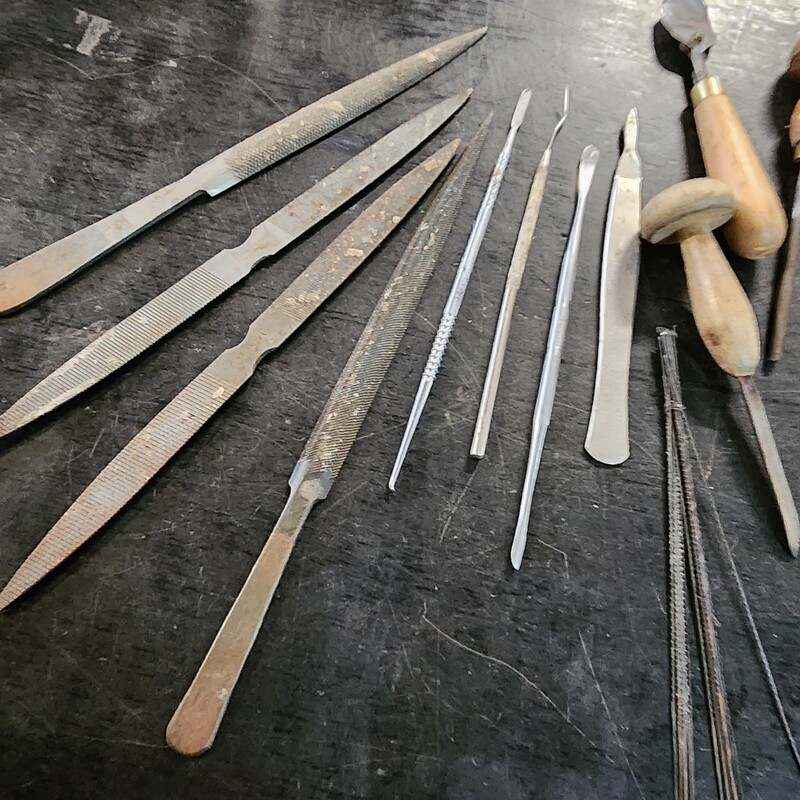 OLD DENTURE MAKING TOOLS