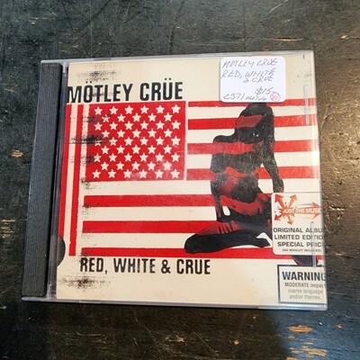 MOTLEY CRUE RED,WHITE & CRUE CD