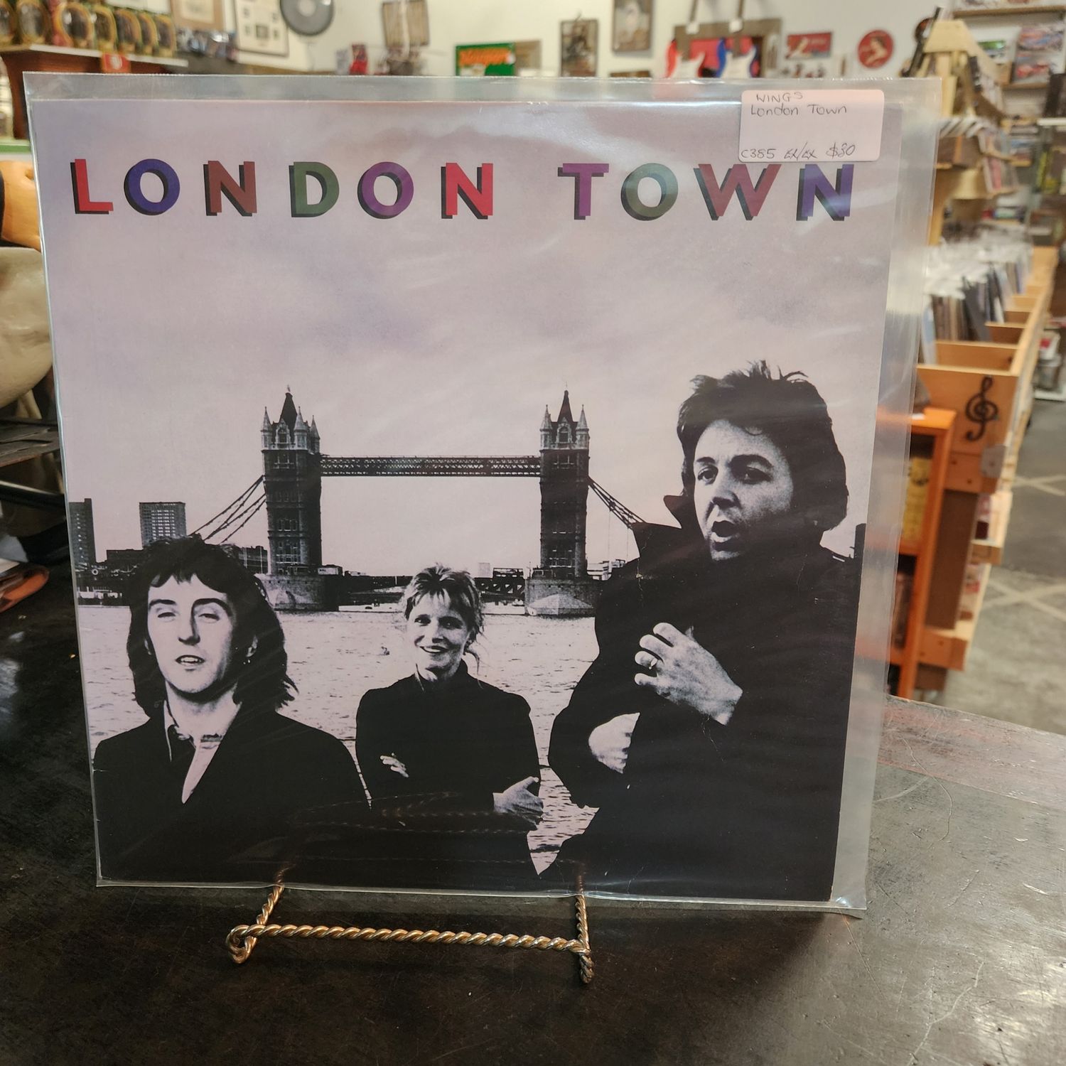 WINGS  LONDON TOWN LP