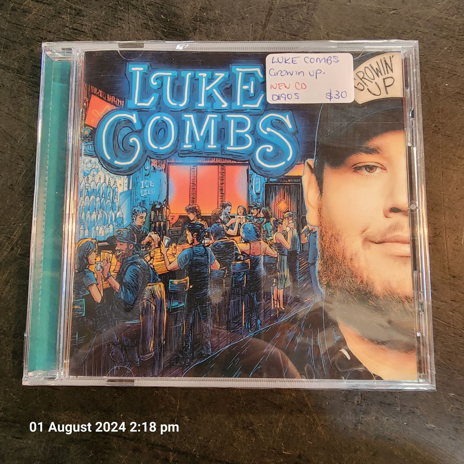 LUKE COMBS GROWING UP CD NEW