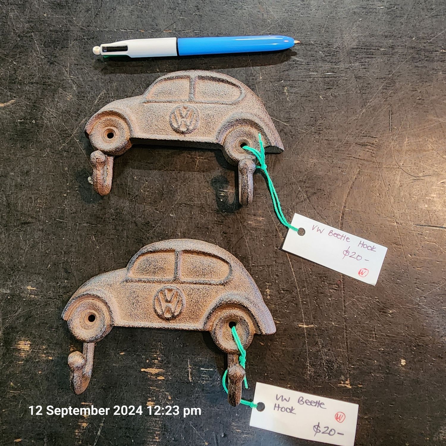 VW BEETLE CAST IRON HOOKS