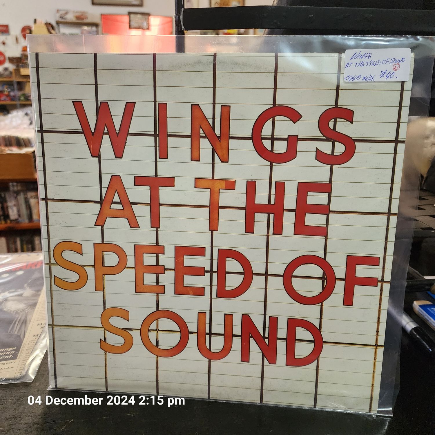 WINGS AT THE SPEED OF SOUND