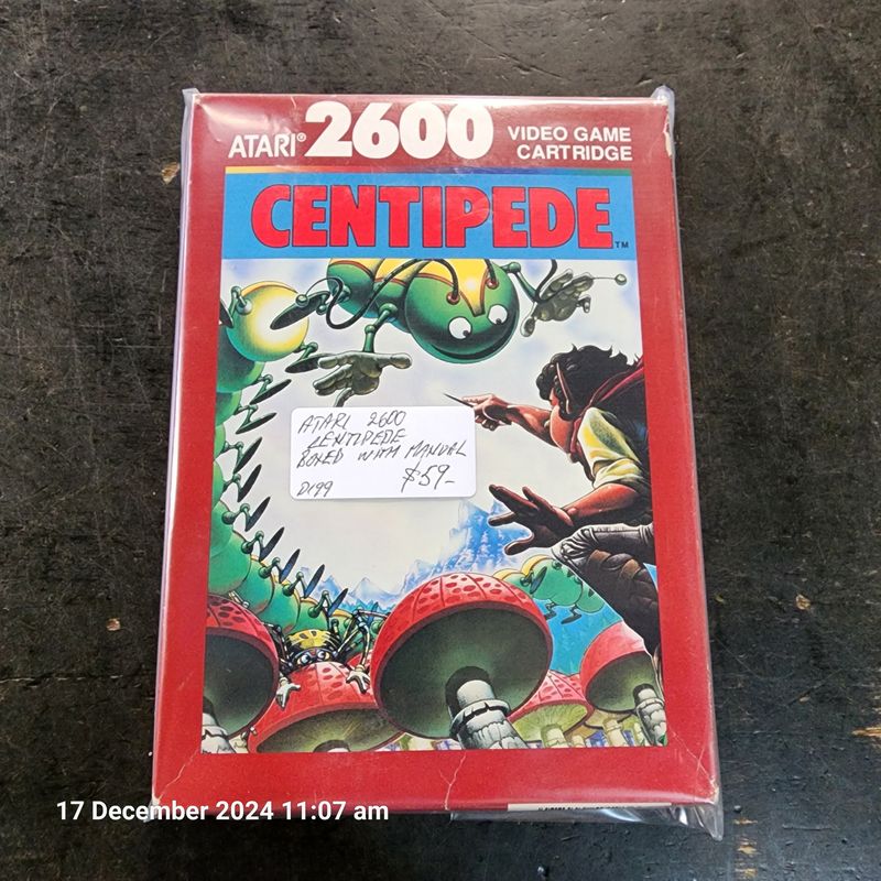 ATARI 2600 CENTIPEDE BOXED