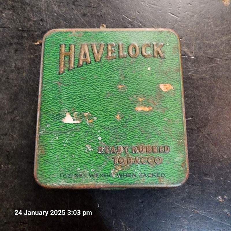 HAVELOCK TOBACCO TIN