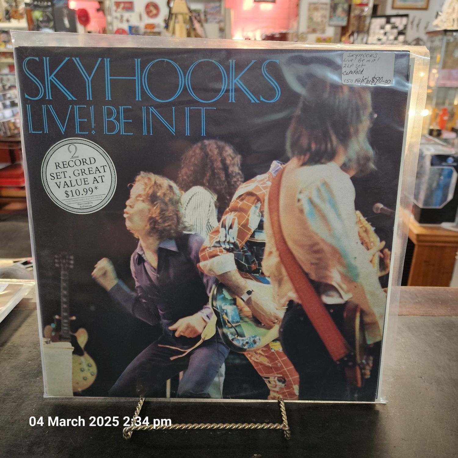 SKYHOOKS LIVE ! BE IN IT