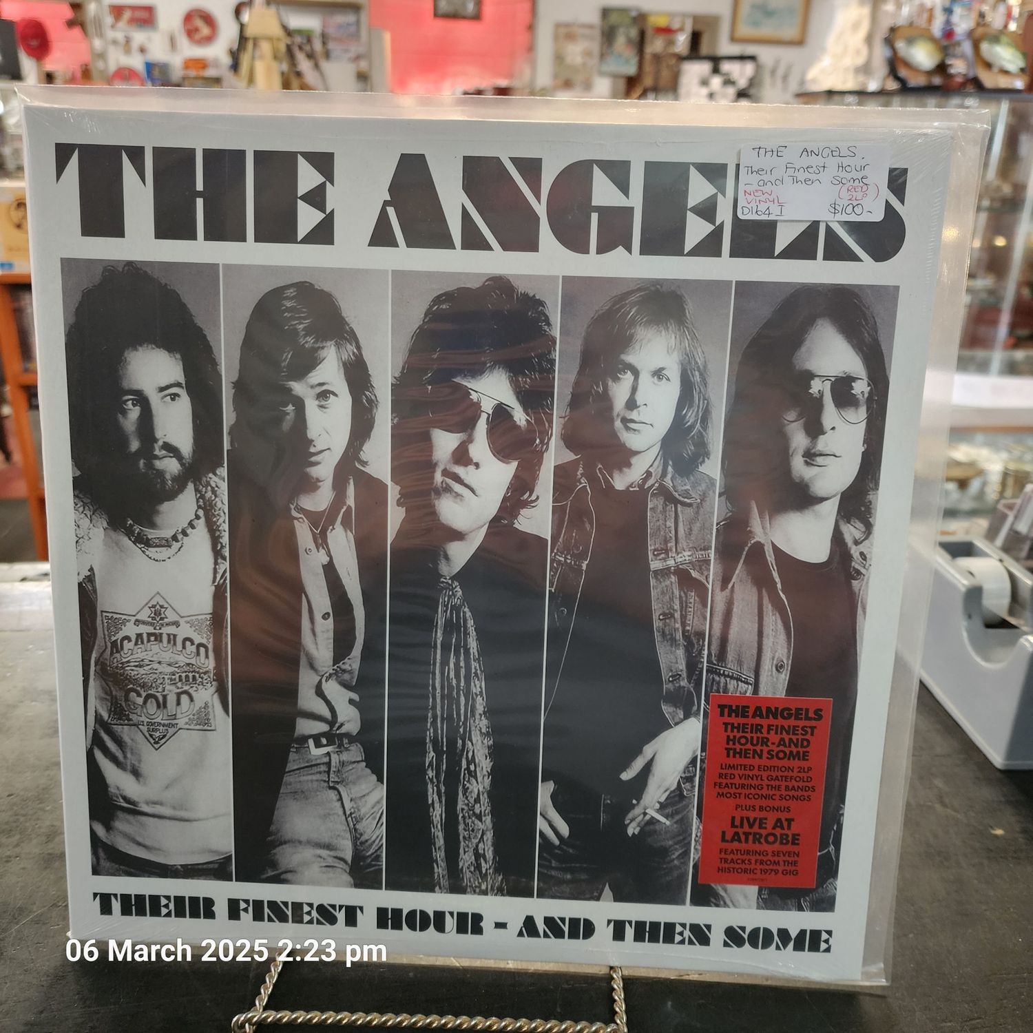 THE ANGELS THEIR FINEST HOUR - AND THEN SOME NEW VINYL