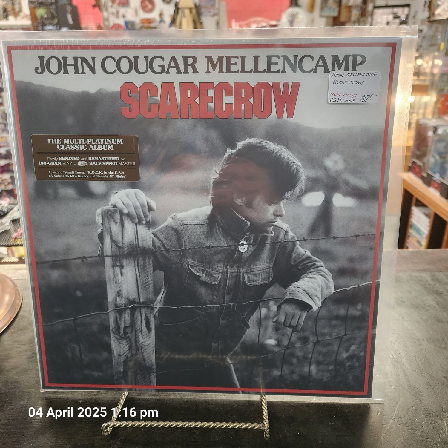 JOHN COUGAR MELLENCAMP SCARECROW NEW VINYL