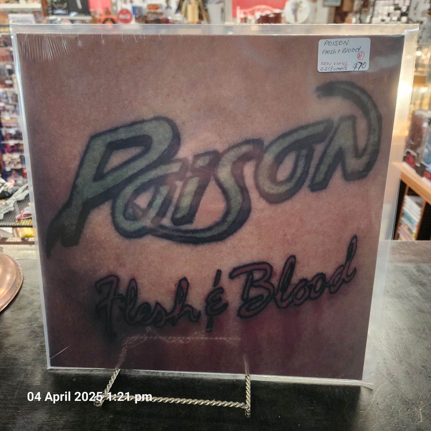 POISON FLESH & BLOOD NEW VINYL POISON FLESH & BLOOD NEW VINYL