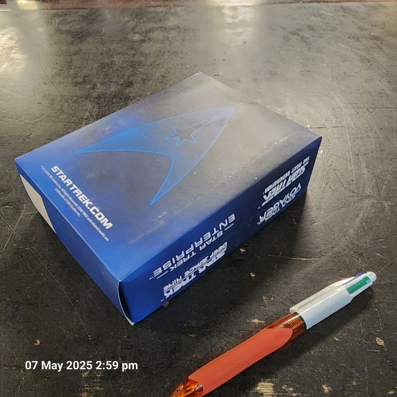 STAR TREK EAGLEMOSS ROMULAN SHUTTLE STARSHIP NEW DIECAST