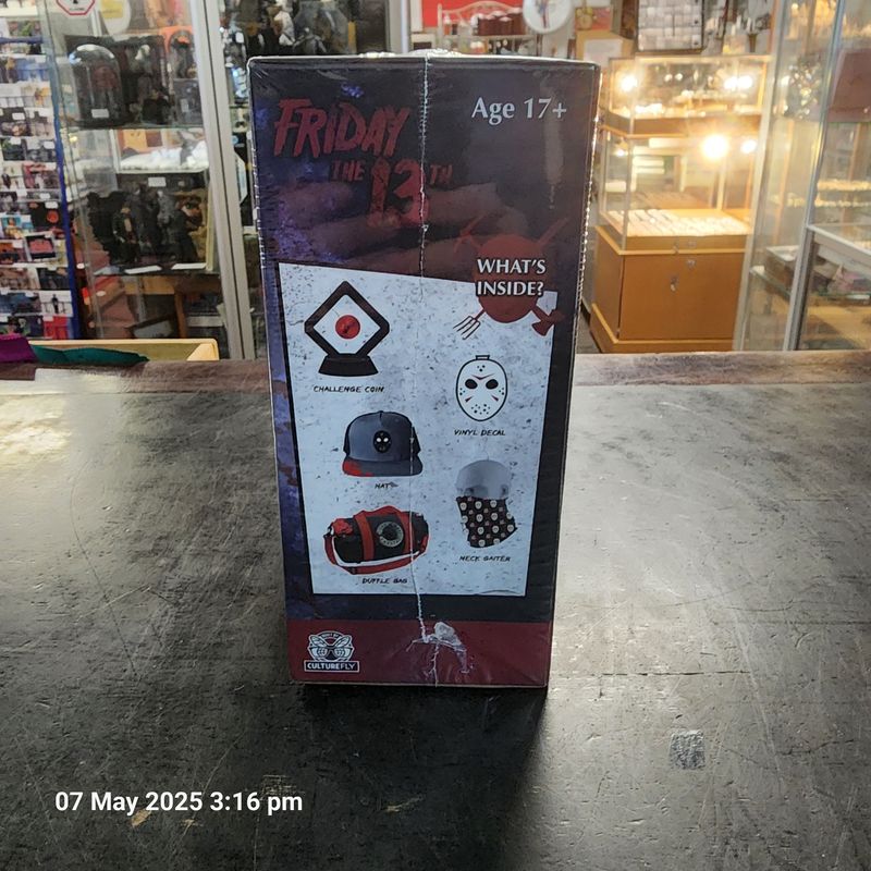 FRIDAY THE 13TH COLLECTOR'S BOX CULTUREFLY NEW SEALED