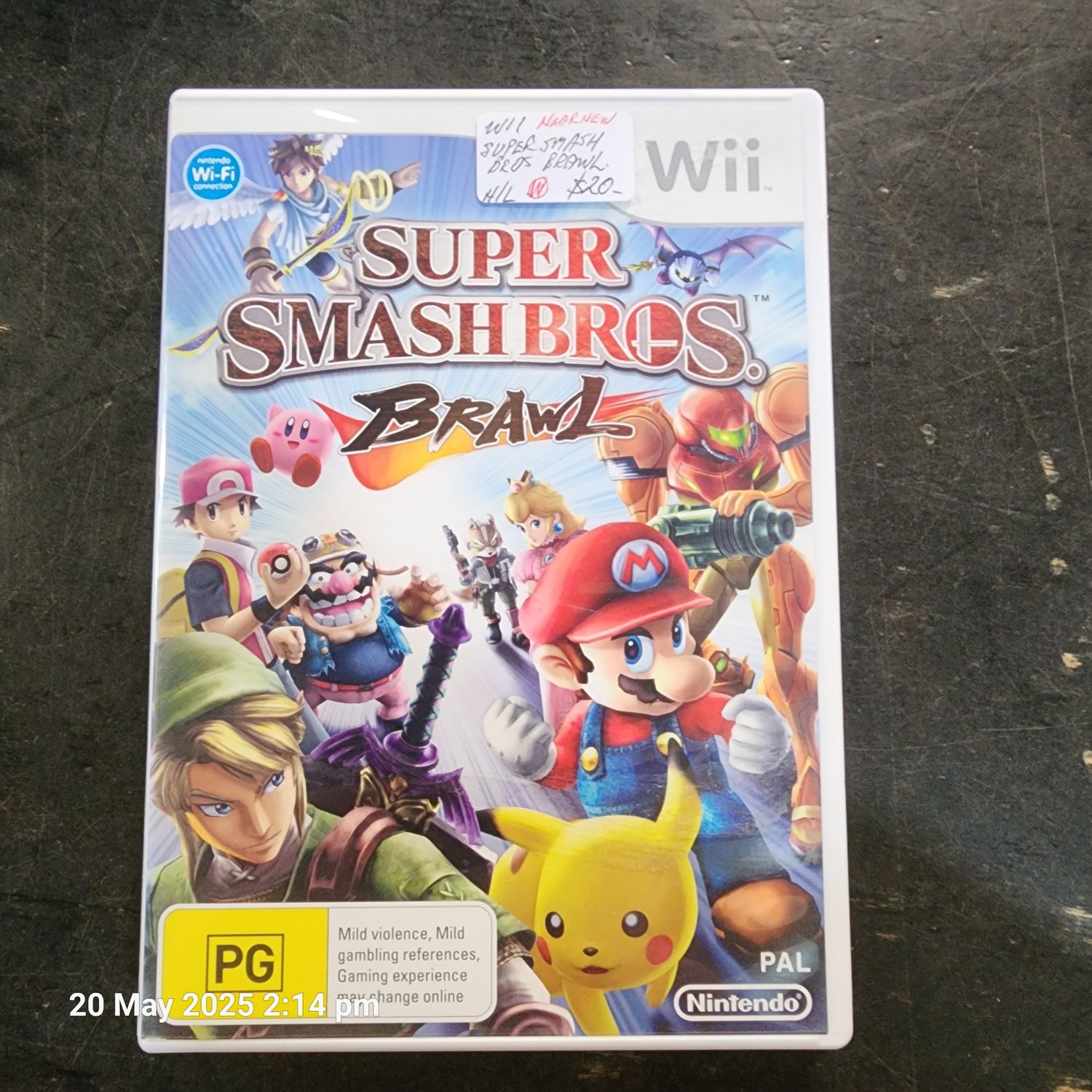 NINTENDO Wii SUPER SMASH BROS BRAWL