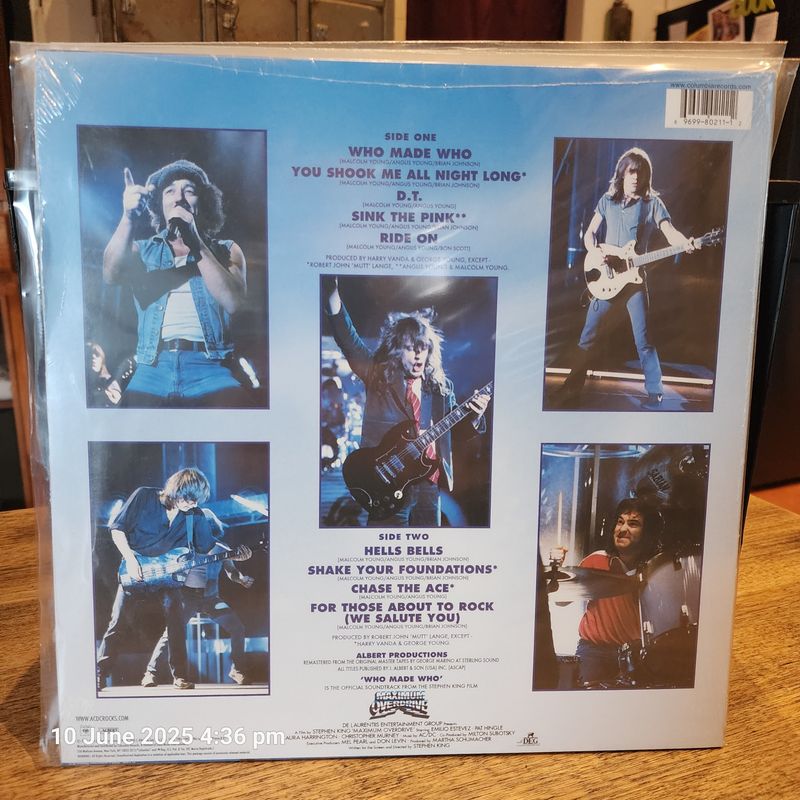 ACDC  WHO MADE WHO  NEW