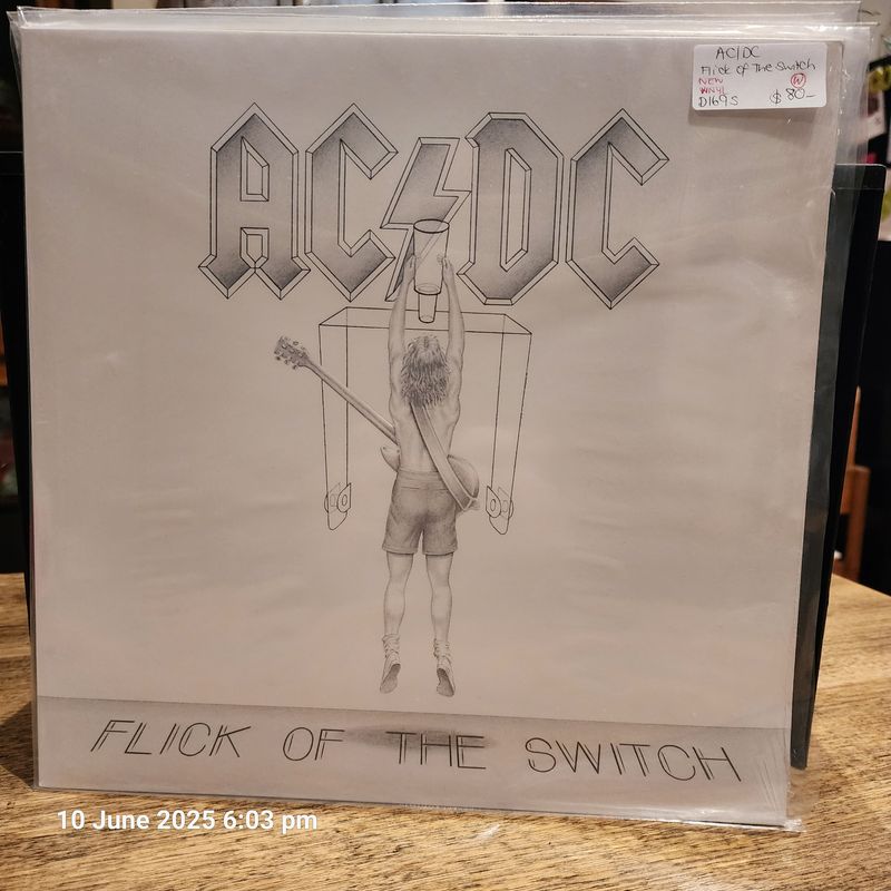 ACDC  FLICK OF THE SWITCH  NEW