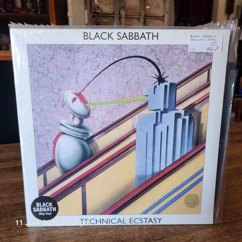 BLACK SABBATH TECHNICAL ECSTASY NEW