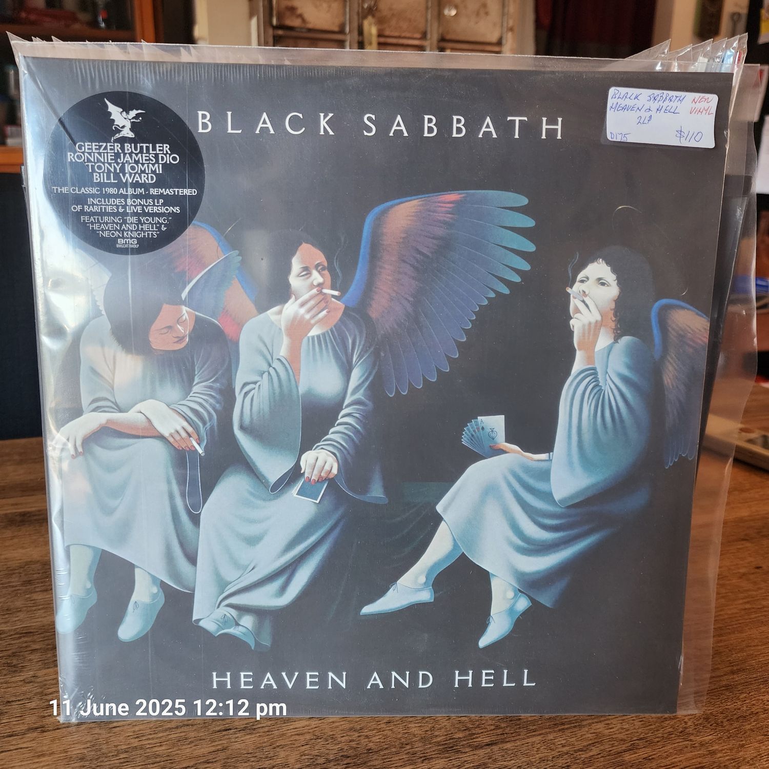 BLACK SABBATH  HEAVEN AND HELL 2LP NEW 