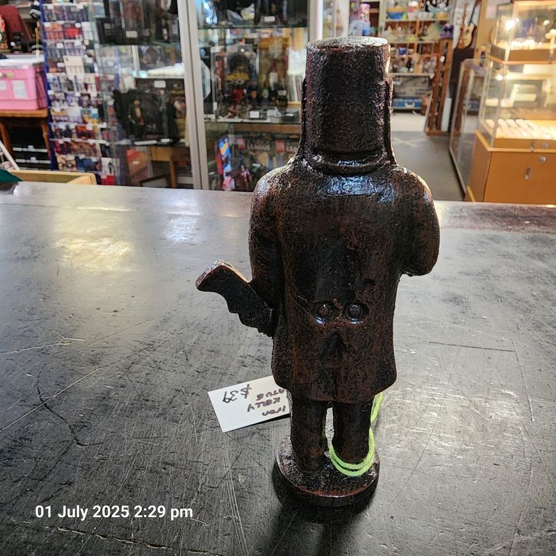 Cast iron Ned Kelly statue 15cm