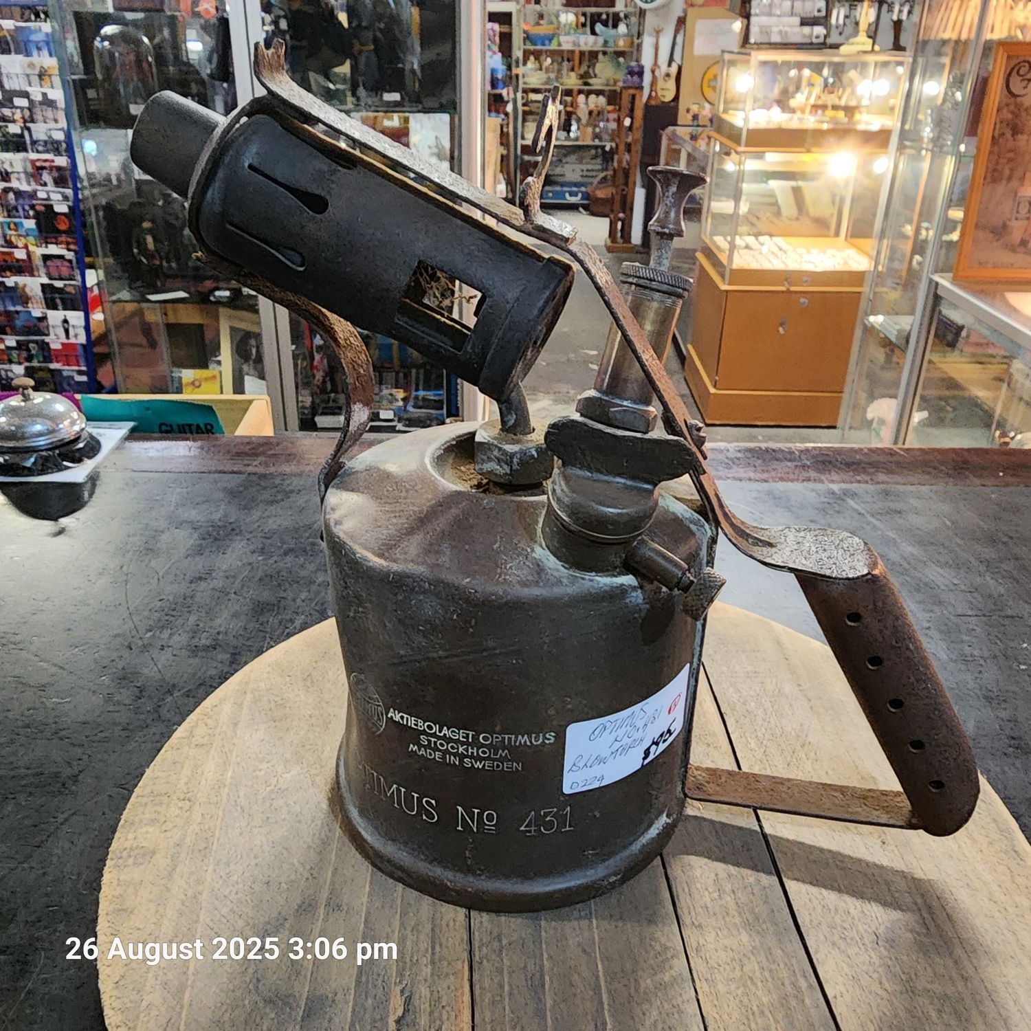 OPTIMUS NO.431 BLOWTORCH OPTIMUS NO.431 BLOWTORCH