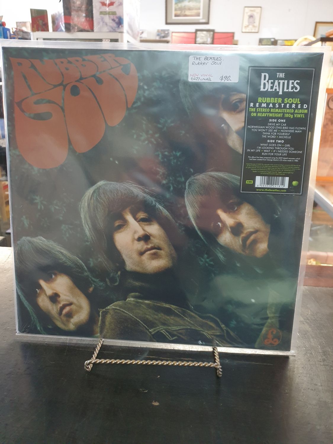 THE BEATLES RUBBER SOUL THE BEATLES RUBBER SOUL "NEW" 180 GRAM