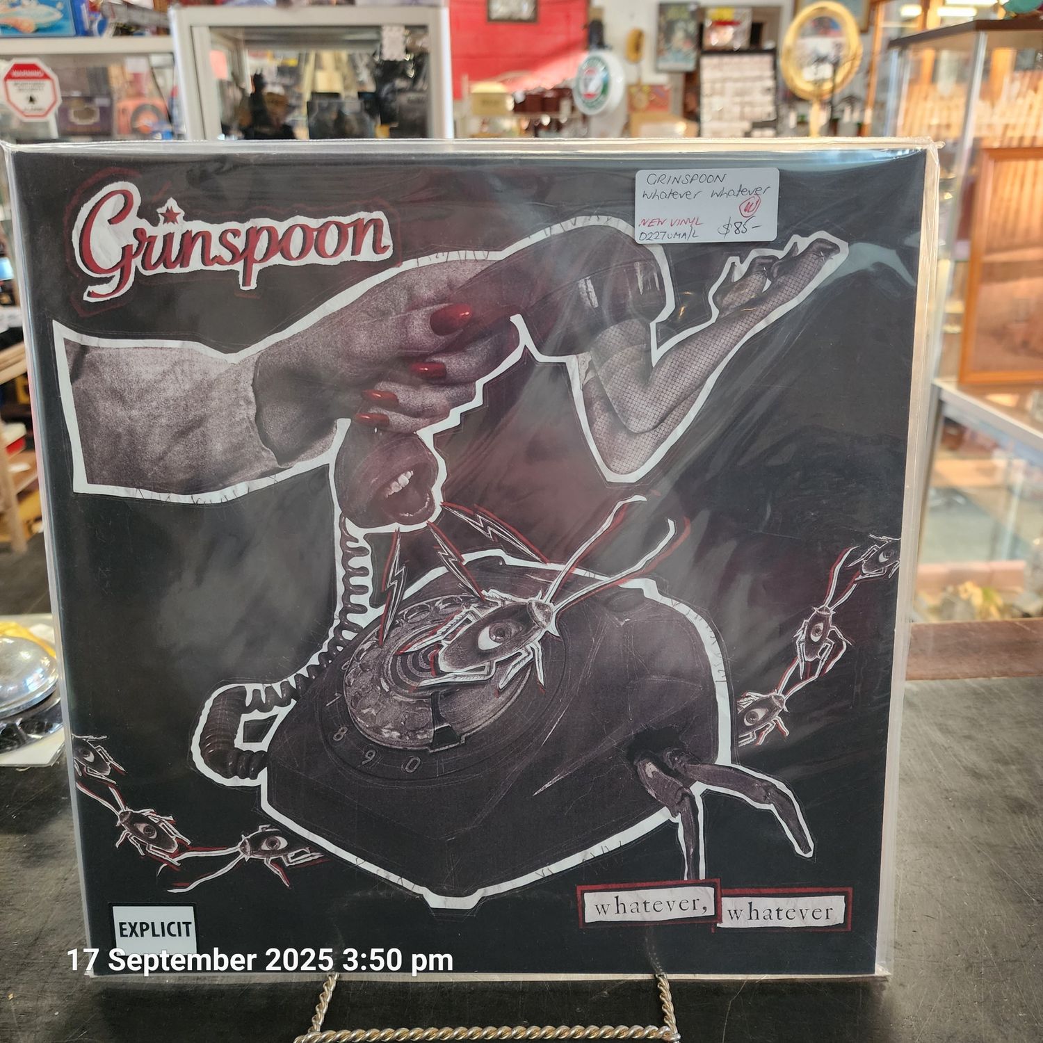 GRINSPOON  WHATEVER,WHATEVER  NEW VINYL
