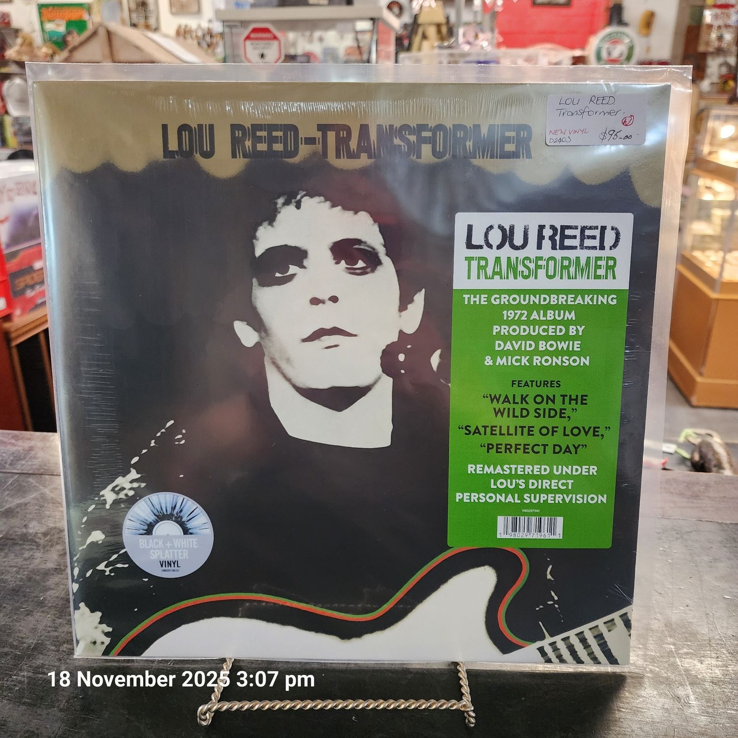 LOU REED  TRANSFORMER  NEW VINYL