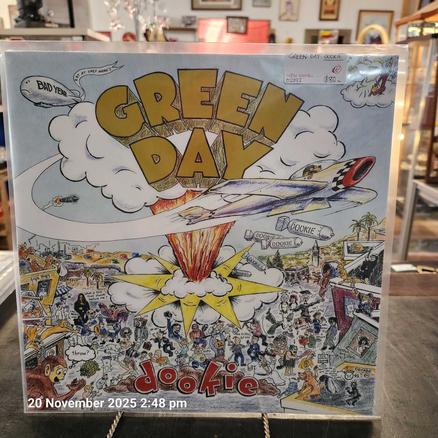 GREEN DAY  DOOKIE  NEW VINYL