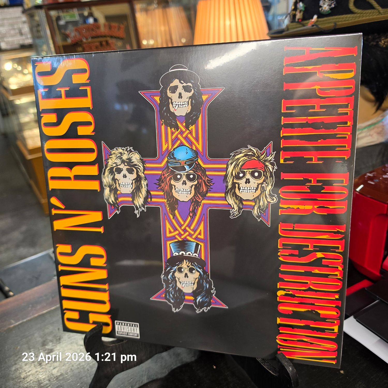 GUNS N ROSES APPETITE FOR DESTRUCTION GUNS N ROSES APPETITE FOR DESTRUCTION "NEW"