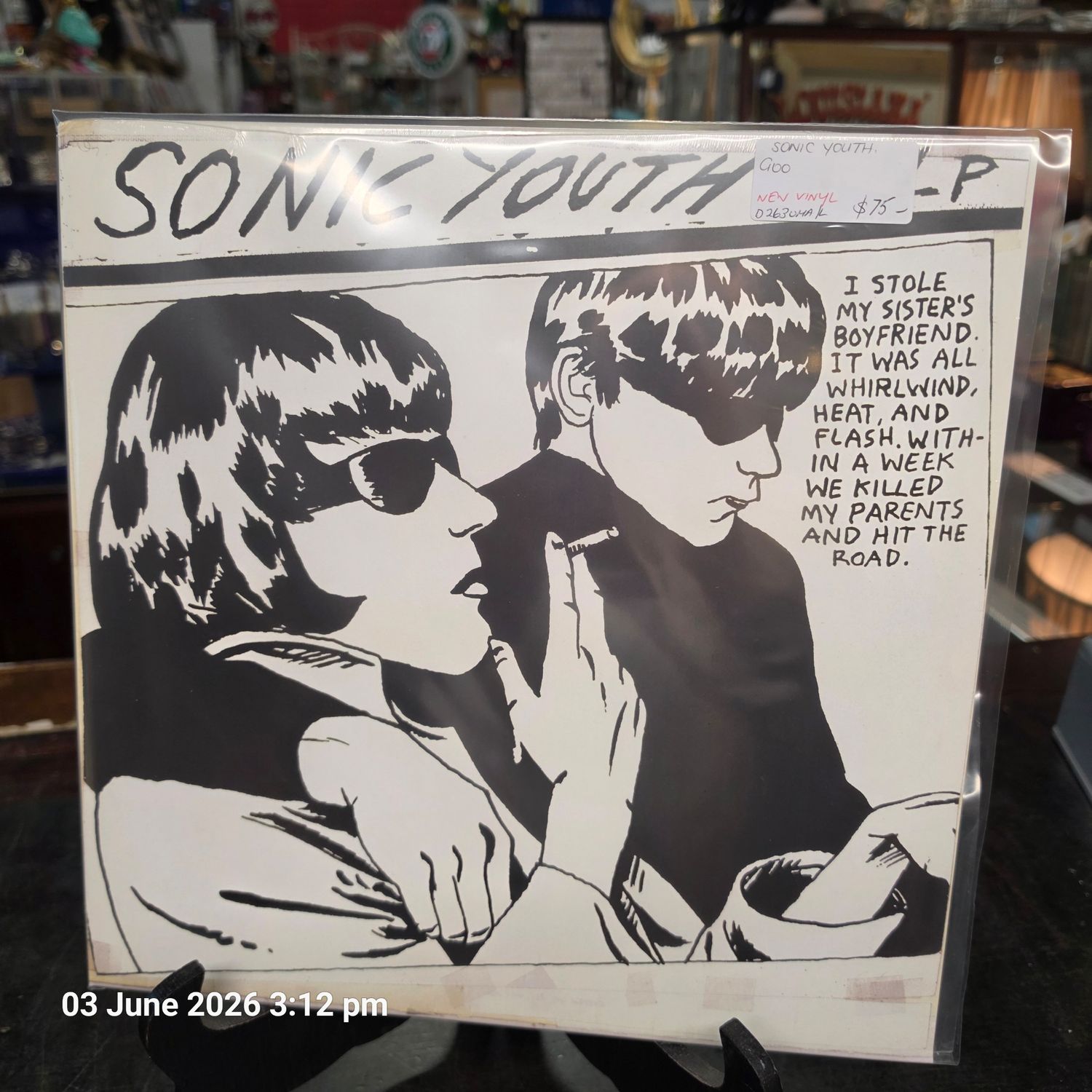 SONIC YOUTH  GOO  NEW LP