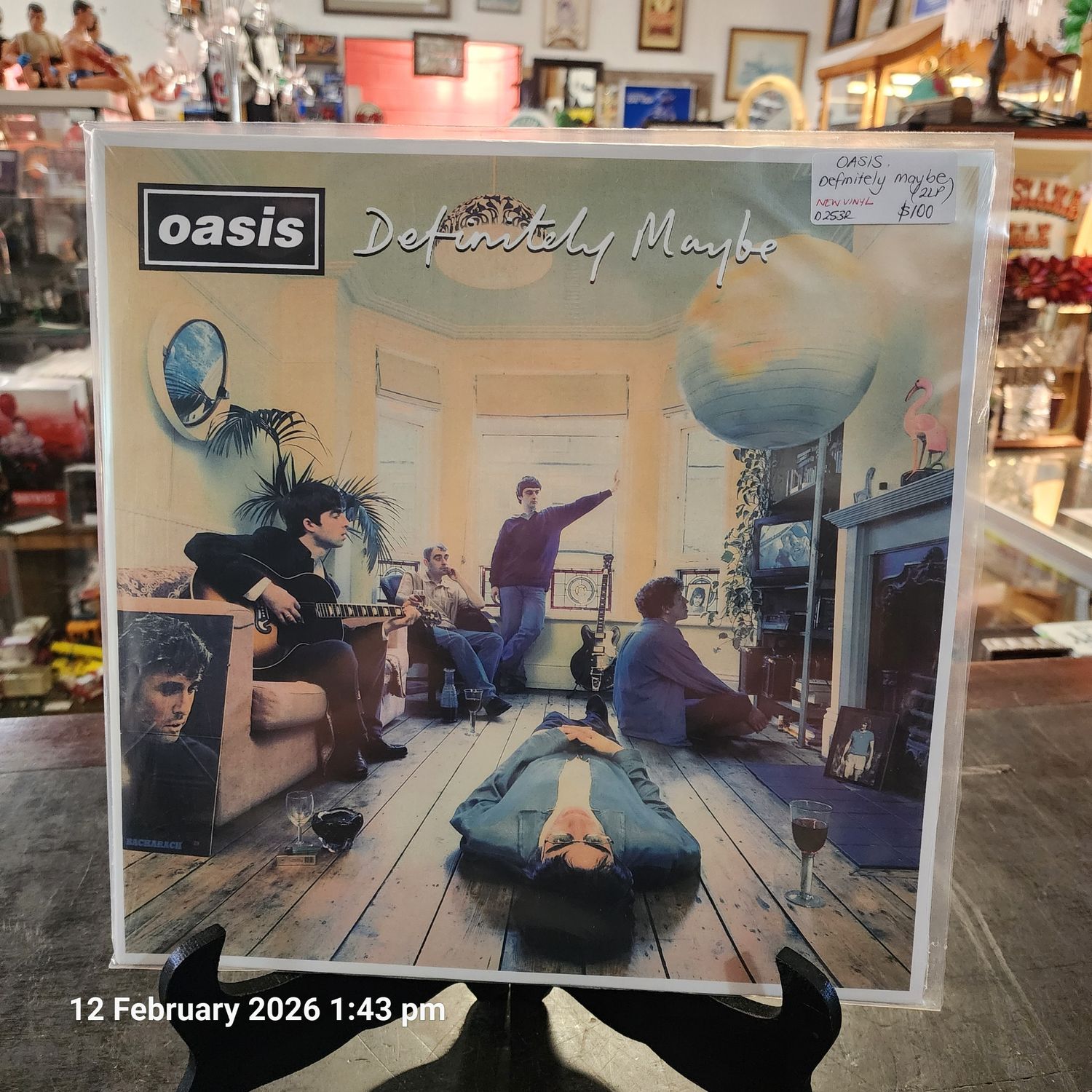 OASIS  DEFINITELY MAYBE 2LP