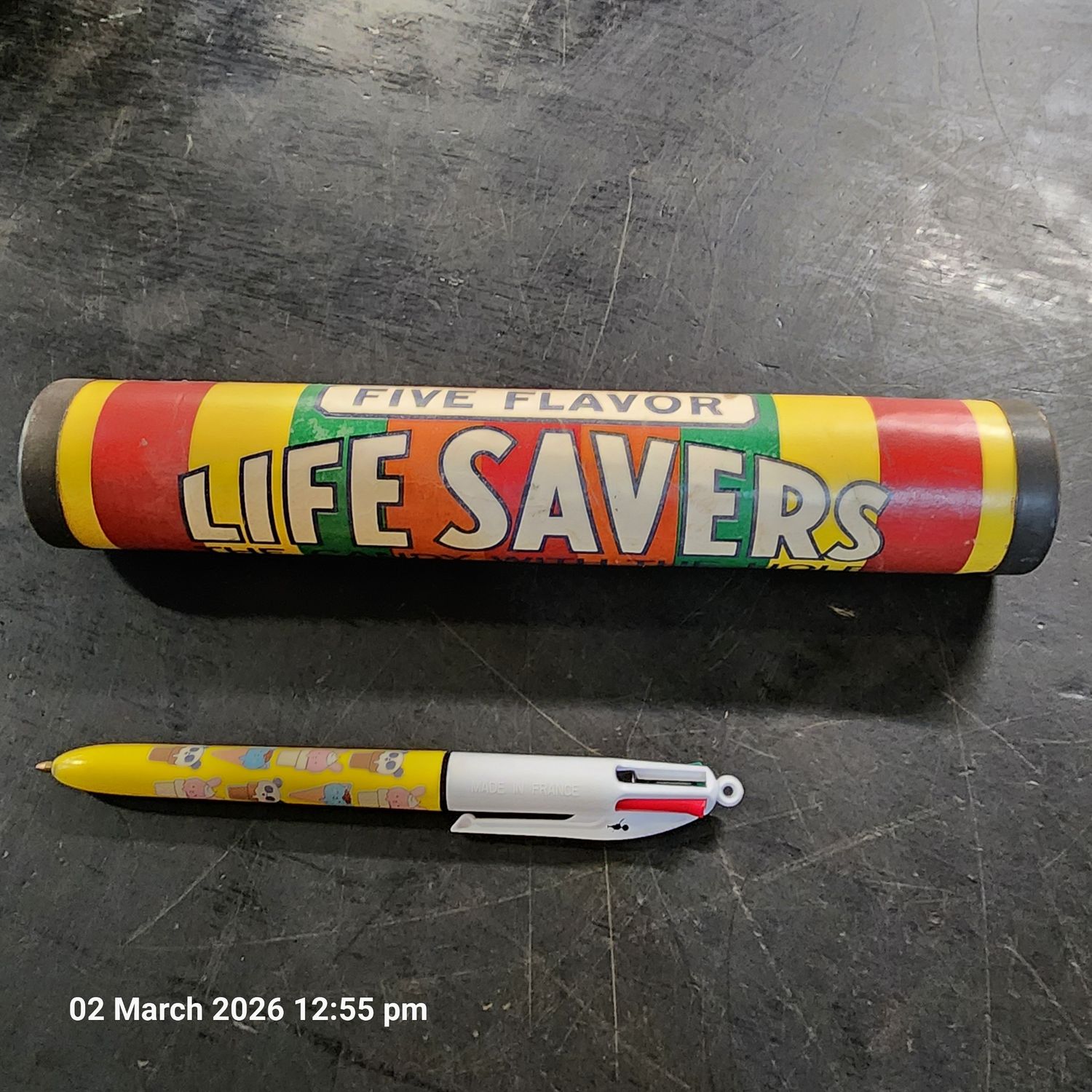 Life Savers Five Flavor vintage money box