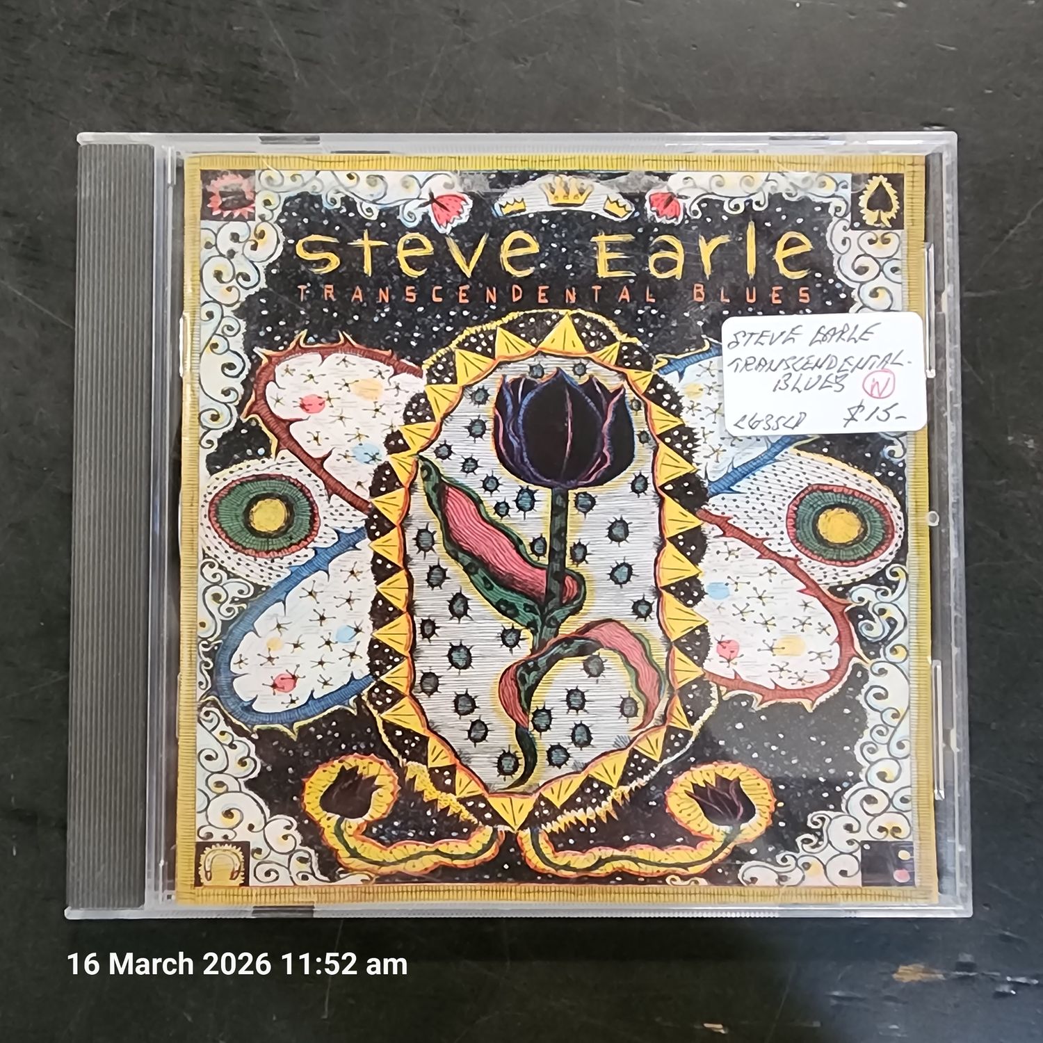 STEVE EARLE TRANSCENDENTAL BLUES STEVE EARLE TRANSCENDENTAL BLUES