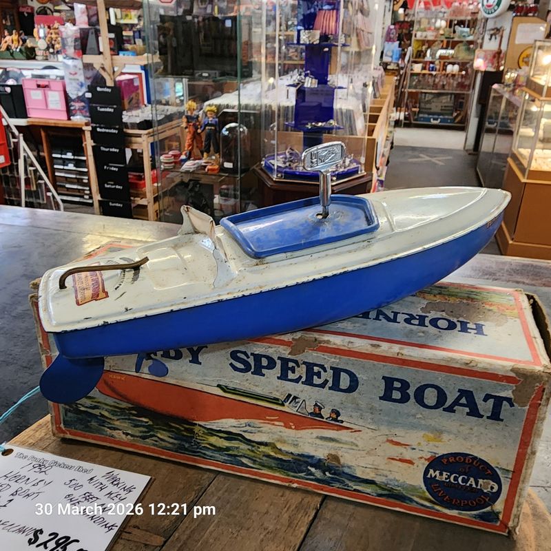1932 HORNBY SPEED BOAT NO.1 HAWK